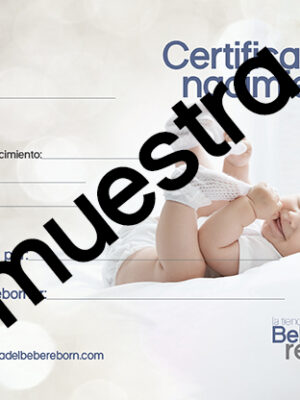 Certificado de nacimiento Nº1
