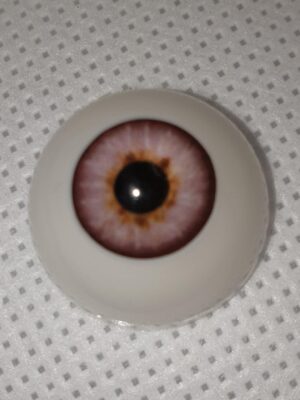 Ojos polyglass 22mm. Modelo 39. Rosa