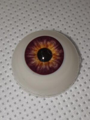 Ojos polyglass 22mm. Modelo 43. violeta