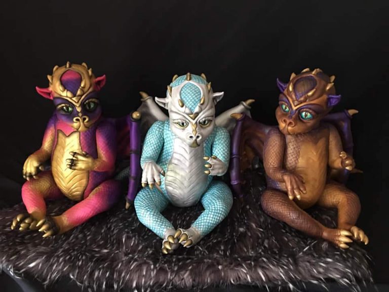 Draken by Enchanted Kreature Kits Bebes Reborn