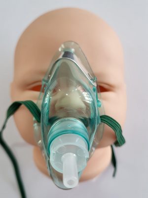 mascarilla oxigeno bebe