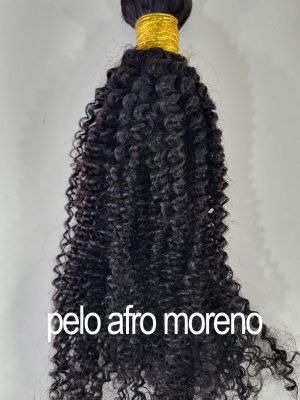 Pelo moreno afro 100gr.