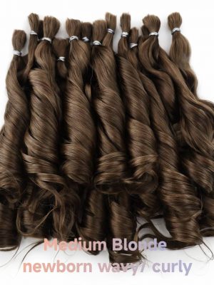 Mohair rizado JU&NA Medium brown 10gr.