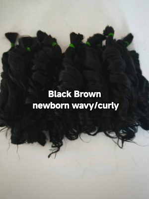 Mohair rizado Black JU&NA 10gr.