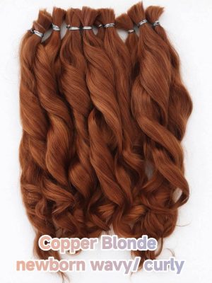 Mohair rizado Cooper blond JU&NA 10gr.