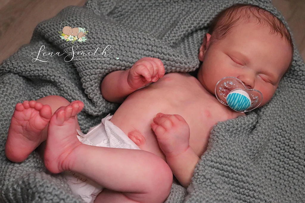 Charlie Sleeping Realborn