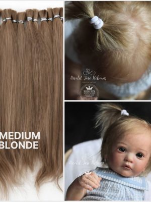 Mohair liso Medium Blonde JU&NA 10gr.